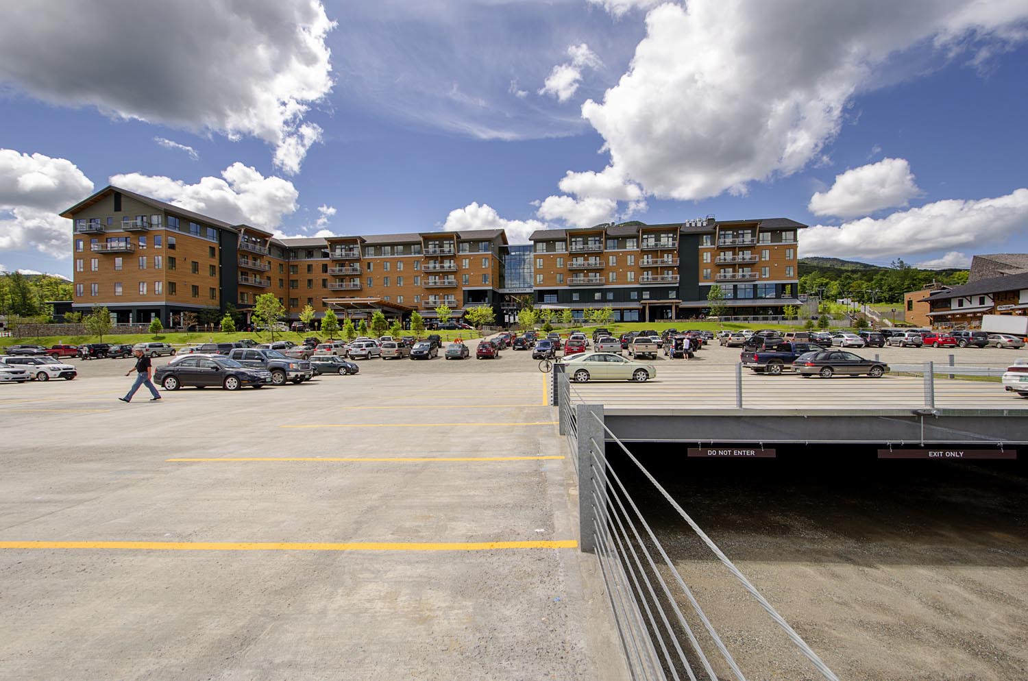 Tram Parking Deck at Jay Peak Resort - Gallery Image